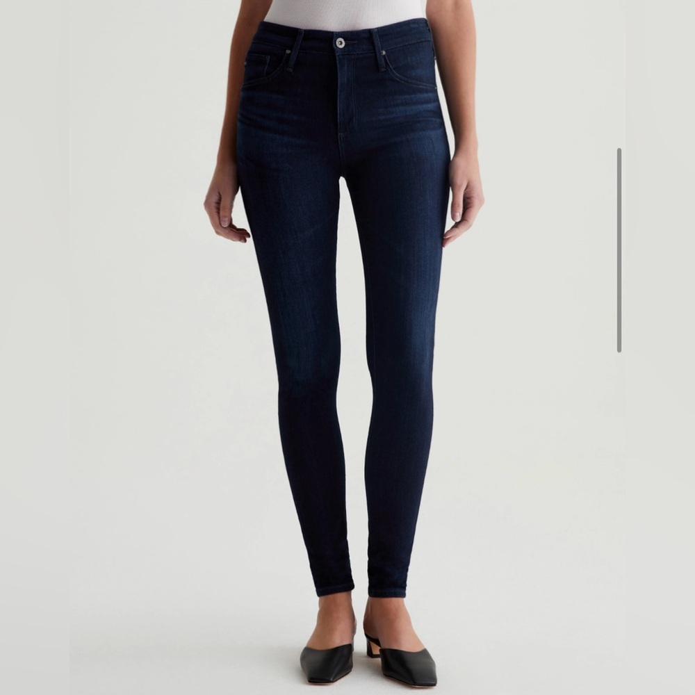 AG Adriano Goldschmied Farrah skinny jeans - dark denim, women’s 26